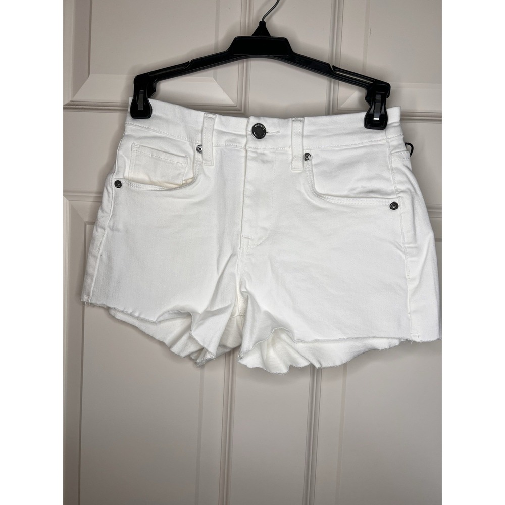 NWT Blank NYC Vintage High‎ Rise Shorts. Size 24. White